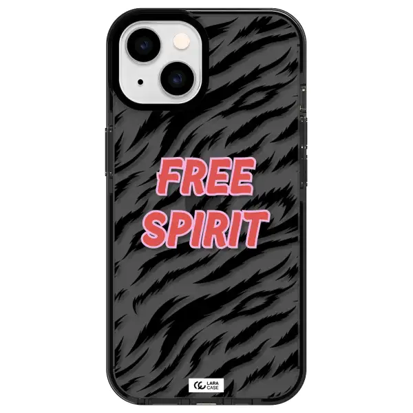 Free Spirit Apple iPhone 14 impact Smoke Black Case