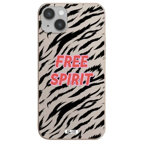 Free Spirit Apple iPhone 14 plus Silicone Stone Case