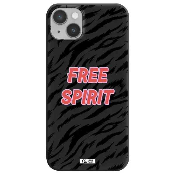 Free Spirit Apple iPhone 14 Silicone black Case