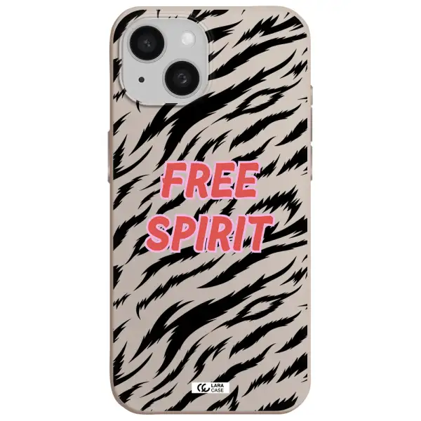 Free Spirit Apple iPhone 15 Silicone Stone Case