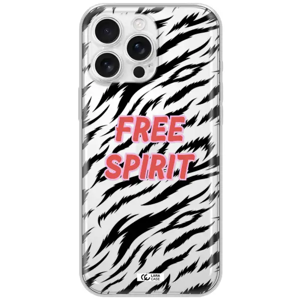 Free Spirit Apple Iphone 16 Pro Max Clear Tpu Case