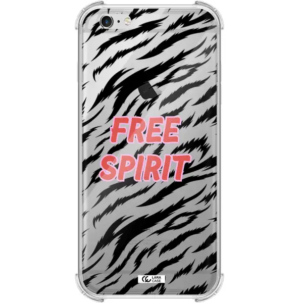 Free Spirit Apple iPhone 6 plus Clear PC Case