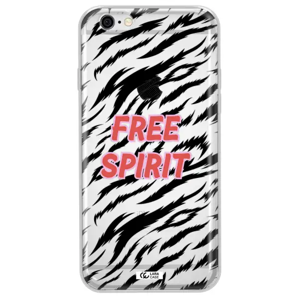 Free Spirit Apple iPhone 6 plus Clear TPU Case