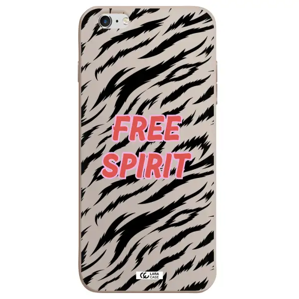 Free Spirit Apple iPhone 6 plus Silicone Stone Case