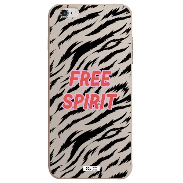 Free Spirit Apple iPhone 6 s plus Silicone Stone Case