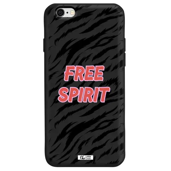Free Spirit Apple iPhone 6 Silicone black Case