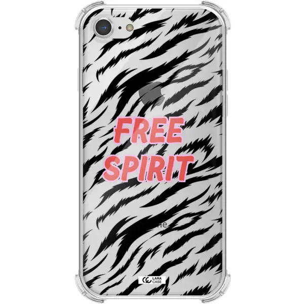 Free Spirit Apple iPhone 8 Clear PC Case