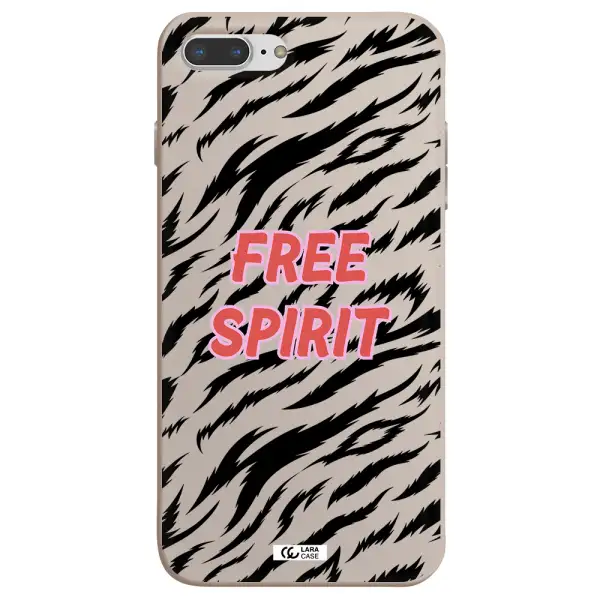 Free Spirit Apple iPhone 8 plus Silicone Stone Case