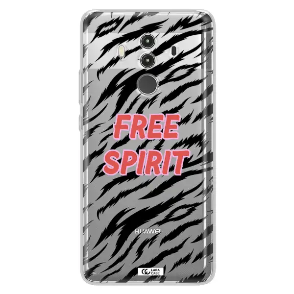 Free Spirit Huawei Mate 10 Clear TPU Case