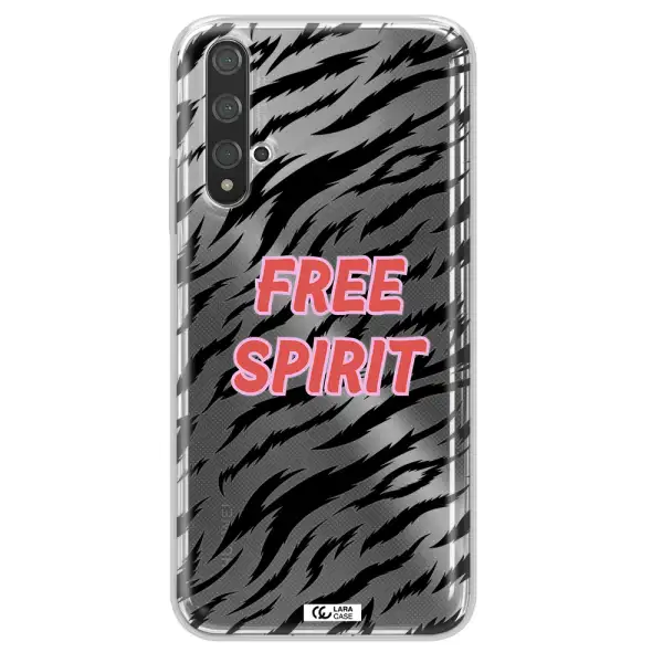 Free Spirit Huawei Nova 5t Clear TPU Case