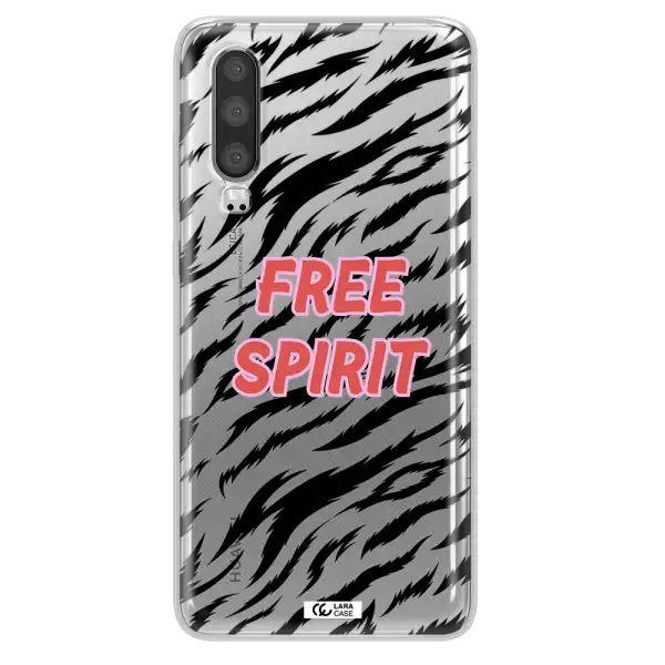 Free Spirit Huawei P30 Clear TPU Case