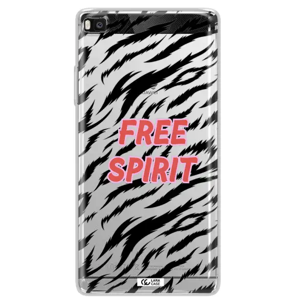 Free Spirit Huawei P8 Clear TPU Case