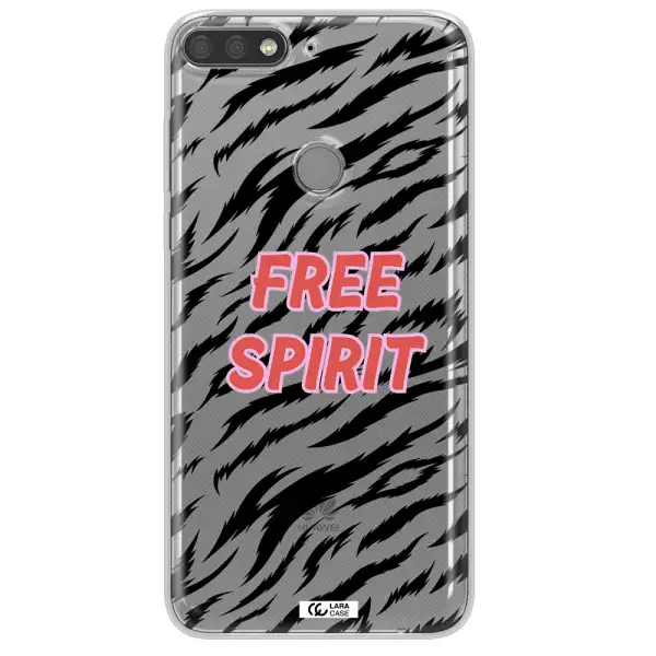 Free Spirit Huawei Y7 Prime 2018 Clear TPU Case