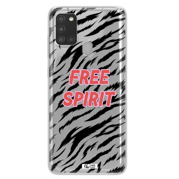 Free Spirit Samsung A21S Clear TPU Case