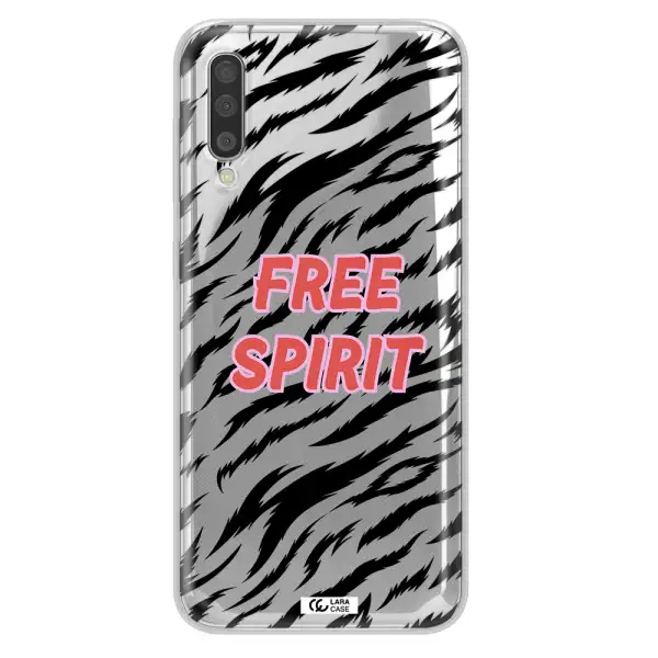 Free Spirit Samsung A50 Clear TPU Case