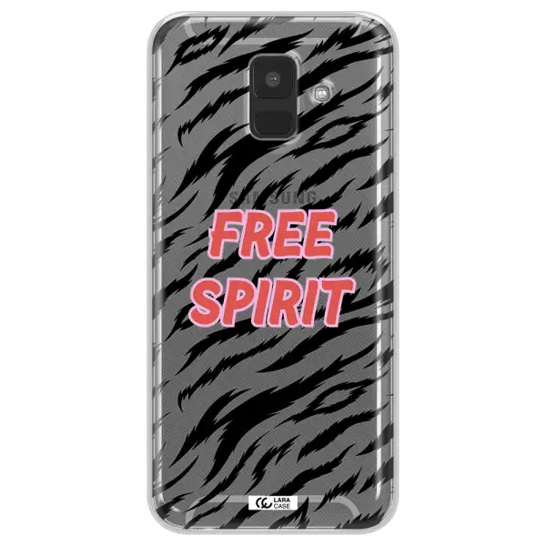 Free Spirit Samsung A6 Clear TPU Case
