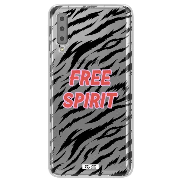 Free Spirit Samsung A7 2018 Clear TPU Case