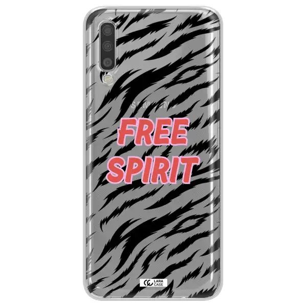 Free Spirit Samsung A70 Clear TPU Case