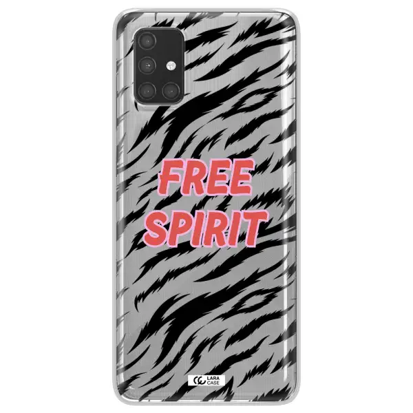 Free Spirit Samsung A71 Clear TPU Case