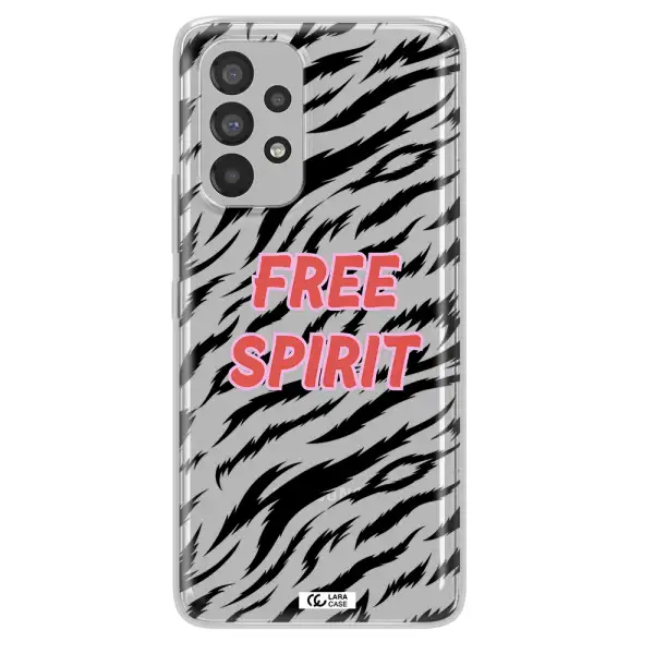 Free Spirit Samsung A73 Clear TPU Case