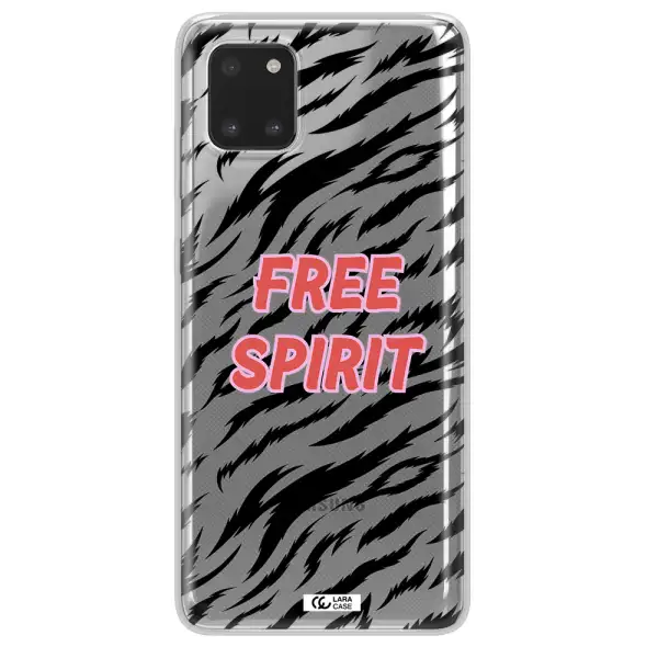 Free Spirit Samsung A81 Clear TPU Case