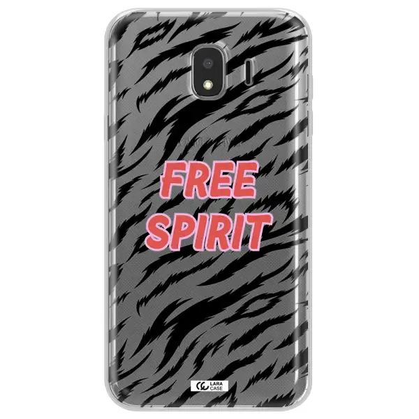 Free Spirit Samsung J4 Clear TPU Case