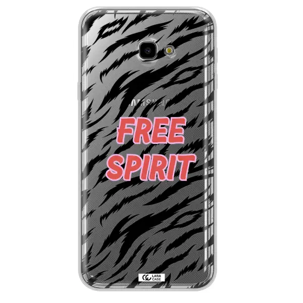 Free Spirit Samsung J4 Plus Clear TPU Case