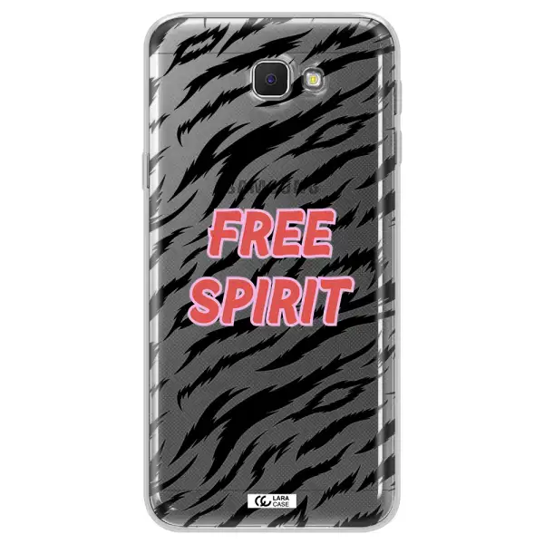 Free Spirit Samsung J5 Prime Clear TPU Case