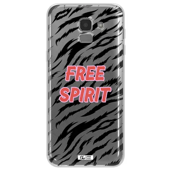Free Spirit Samsung J6 Clear TPU Case