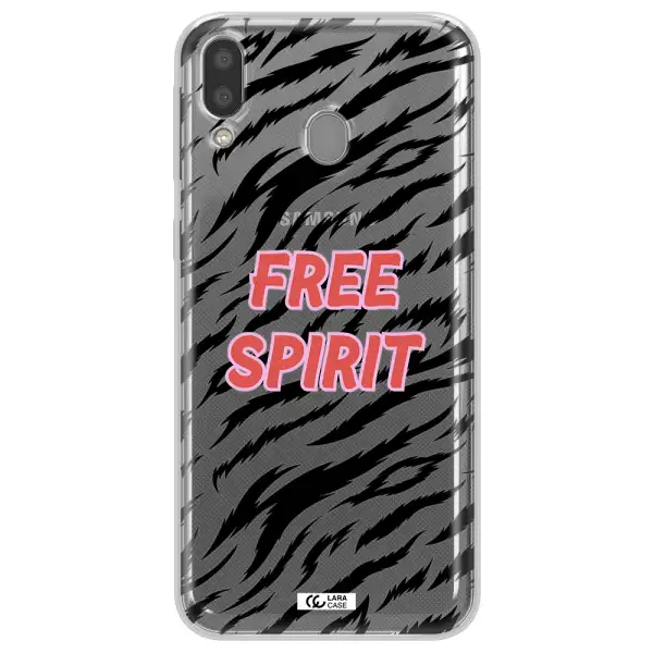 Free Spirit Samsung M20 Clear TPU Case