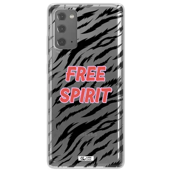 Free Spirit Samsung Note 20 Clear TPU Case