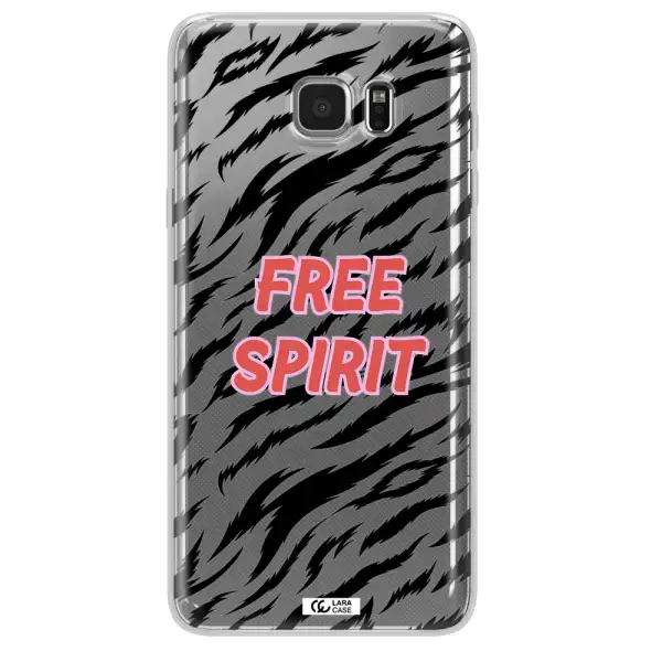 Free Spirit Samsung Note 5 Clear TPU Case