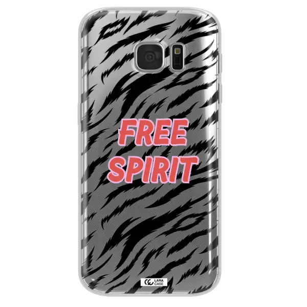 Free Spirit Samsung S 7 Clear TPU Case