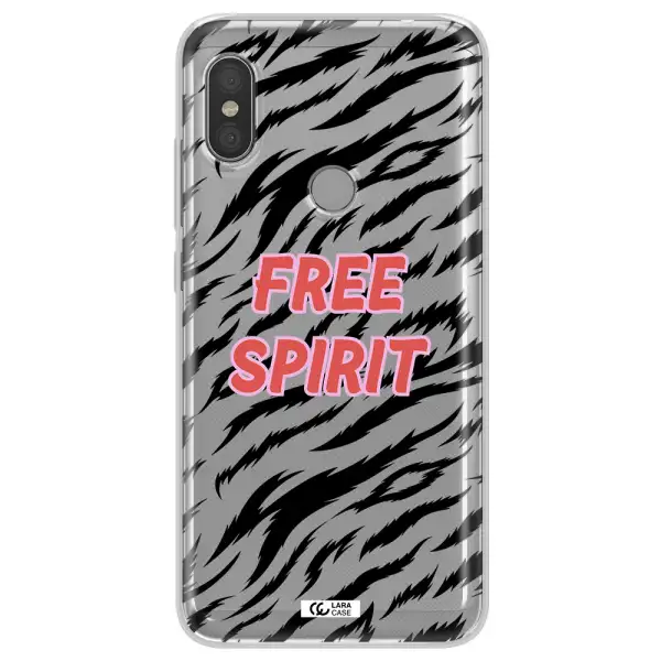 Free Spirit Xiaomi Redmi Note 6 Pro Clear TPU Case