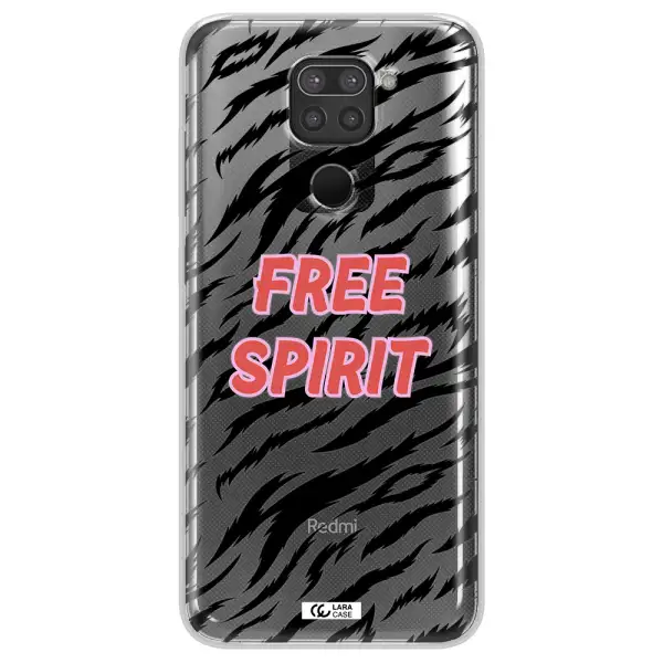 Free Spirit Xiaomi Redmi Note 9 Clear TPU Case