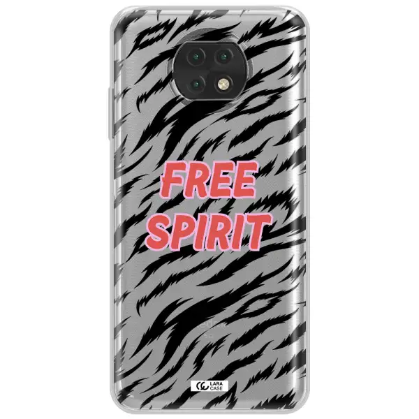 Free Spirit Xiaomi Redmi Note 9T Clear Tpu Case