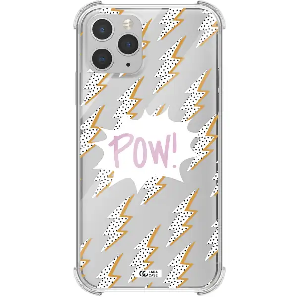 Thunder Apple iPhone 11 pro Clear PC Case