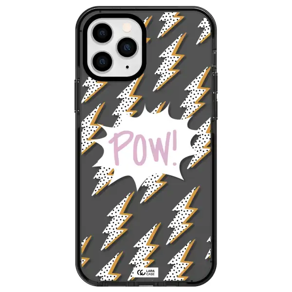 Thunder Apple iPhone 11 pro max impact Smoke Black Case