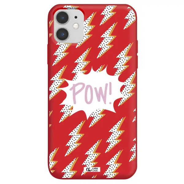Thunder Apple iPhone 11 Silicone Imperial Red Case