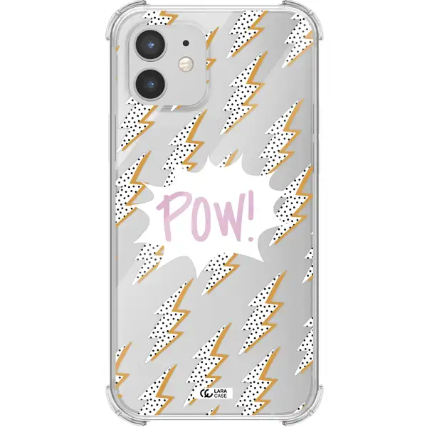 Thunder Apple iPhone 12 Clear PC Case