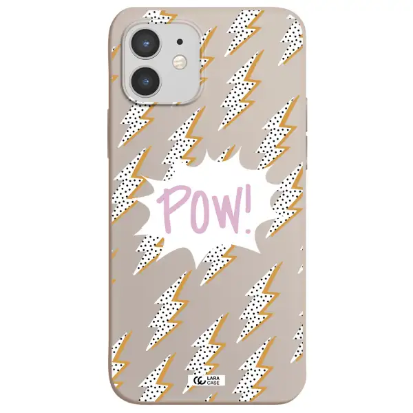 Thunder Apple iPhone 12 mini Silicone Stone Case