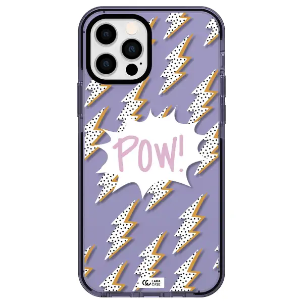 Thunder Apple iPhone 12 pro impact Lilac Case