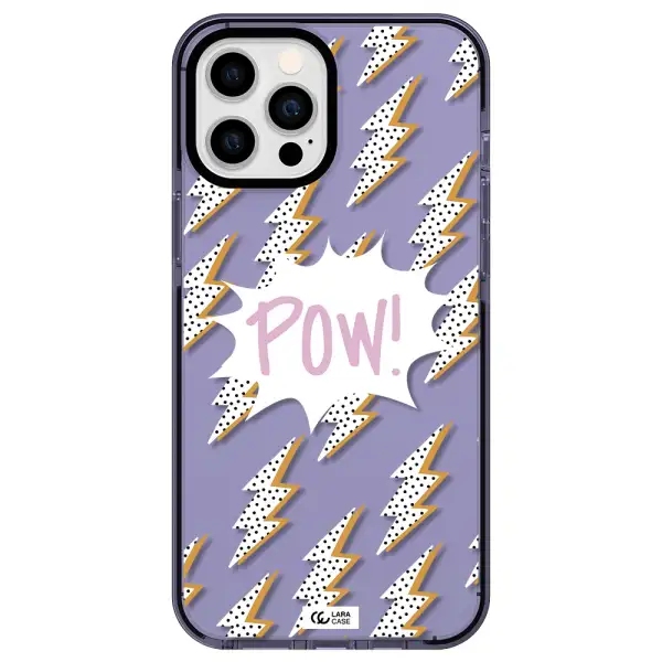 Thunder Apple iPhone 12 pro max impact Lilac Case