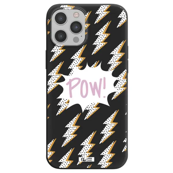 Thunder Apple iPhone 12 pro max Silicone black Case