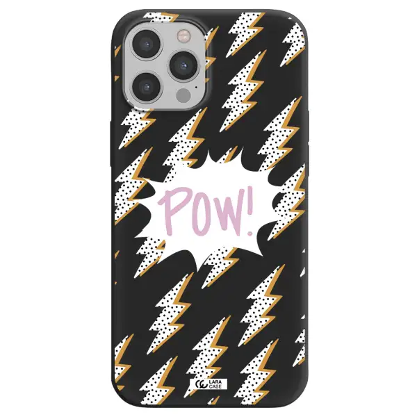 Thunder Apple iPhone 12 pro Silicone black Case