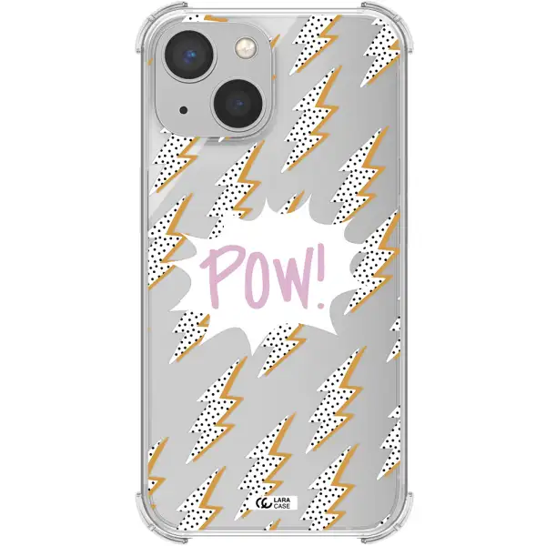 Thunder Apple iPhone 13 Clear PC Case