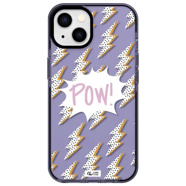 Thunder Apple iPhone 13 impact Lilac Case