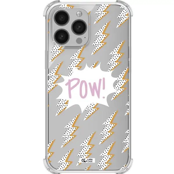 Thunder Apple iPhone 13 Pro Clear PC Case