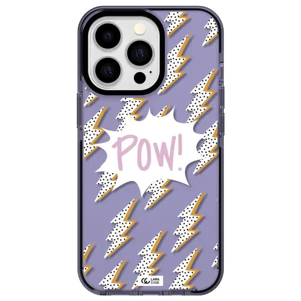 Thunder Apple iPhone 13 Pro impact Lilac Case