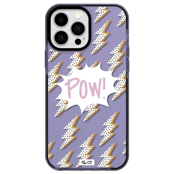 Thunder Apple iPhone 13 Pro Max impact Lilac Case